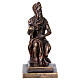 Estatua Moisés de bronce 12 cm s1