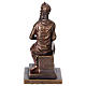 Estátua de Moisés em bronze 12 cm s4