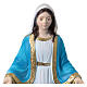 Miraculous Mary statue in painted resin, 20 cm s2