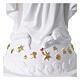 Madonna Miracolosa in resina bianca e oro 30 cm s3