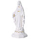 Figurka Madonna Cudowna żywica biała i złota 20 cm s4