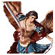 Colourful resin statue of Saint Michael, 10 in s2