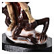 Statua resina colorata San Michele 25 cm s4