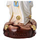 Our Lady of Lourdes, coloured resin statue, 12 in s4