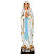 Statuina Madonna Lourdes resina 30 cm s1