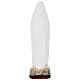 Statuina Madonna Lourdes resina 30 cm s4