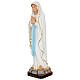 Our Lady of Lourdes statue in resin, 30 cm s2