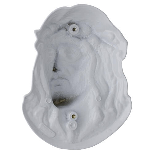 Placa rostro de Cristo acabado mármol de Carrara para exterior 4
