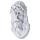 Placa rostro de Cristo acabado mármol de Carrara para exterior s3