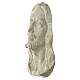 Outdoor Applied Plaque: Bust of Christ in Botticino Marble-Effect s3