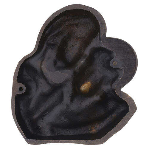 Placa Pietà em bronze de parede para exterior 3