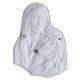 Reliefplakette Pietà mit Gottesmutter und Christus aus Messing mit Carrara-Marmoreffekt zur Wandmontage s4