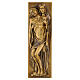 Bronze-finish Wall Plaque Pieta, 50x15 cm s1