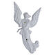 Angel in Flight Wall Plaque with White Finish s4