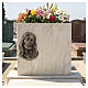 Christ wall plaque, brown patina finish s2