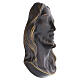 Bronzed Christ Face Applied Wall Plaque s4