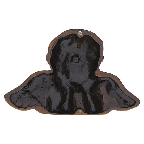 Placa angelito durmiendo bronceado para exteriores 3