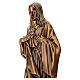 Bronzed Sacred Heart of Jesus Plaque for Outdoors, 38 cm s5