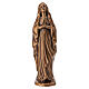 Bronzed Statue of Our Lady of Lourdes, Full Figure, for Outdoor Use s1