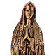 Our Lady of Fatima cemetery statue 50 cm, bronze finish s3