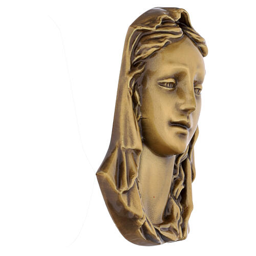 Placa aplicativa Virgen aplicación de pared 10 cm 3