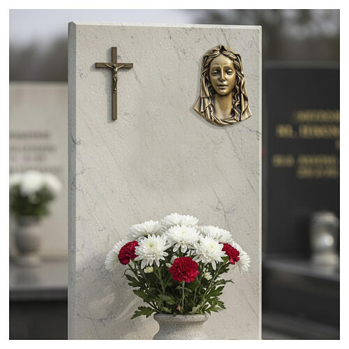 Placa Nossa Senhora para aplicação na parede 10 cm 2