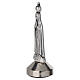 Statuette Notre-Dame de Fatima avec aimant, finition argentée s2