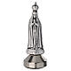 Statuina con magnete Madonna di Fatima finitura argentata s1