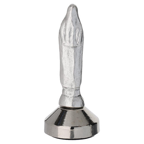 Santa Rita 5x2cm mini statuetta zama con supporto magnetico 3