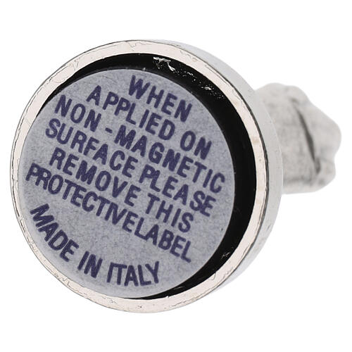 Santa Rita 5x2cm mini statuetta zama con supporto magnetico 4