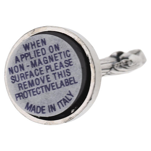 Virgen Medjugorje 5x2 cm estatua zamak base imán 4