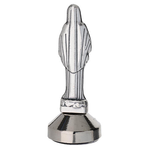 Lady of Medjugorje statue in zamak with magnetic base, 5x2 cm 3