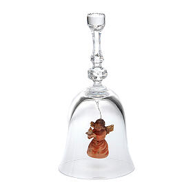 Angel on a crystal bell
