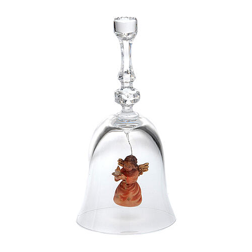 Angel on a crystal bell 1