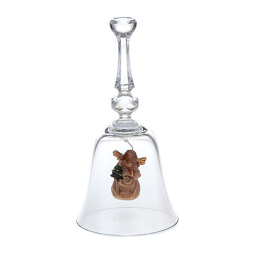 Angel on a crystal bell 3