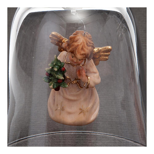 Angel on a crystal bell 4