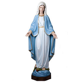 Vierge Miraculeuse statue fibre de verre 160cm