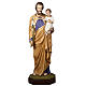 Heiligenfigur Josef mit Jesuskind Fiberglas, 160 cm s1