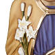 Heiligenfigur Josef mit Jesuskind Fiberglas, 160 cm s7