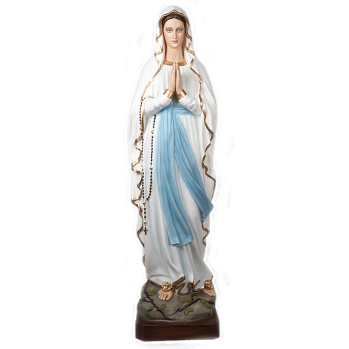 Heiligenfigur Unserer Lieben Frau Lourdes Fiberglas, 160 cm 1