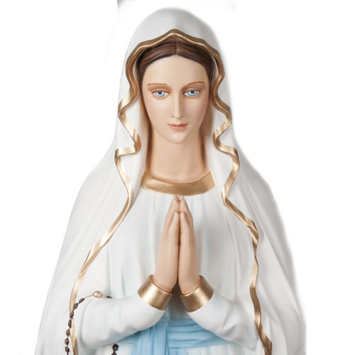 Our Lady of Lourdes, fiberglass statue, 160 cm 2