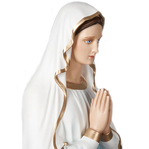 Notre Dame de Lourdes statue fibre de verre 160 cm 6
