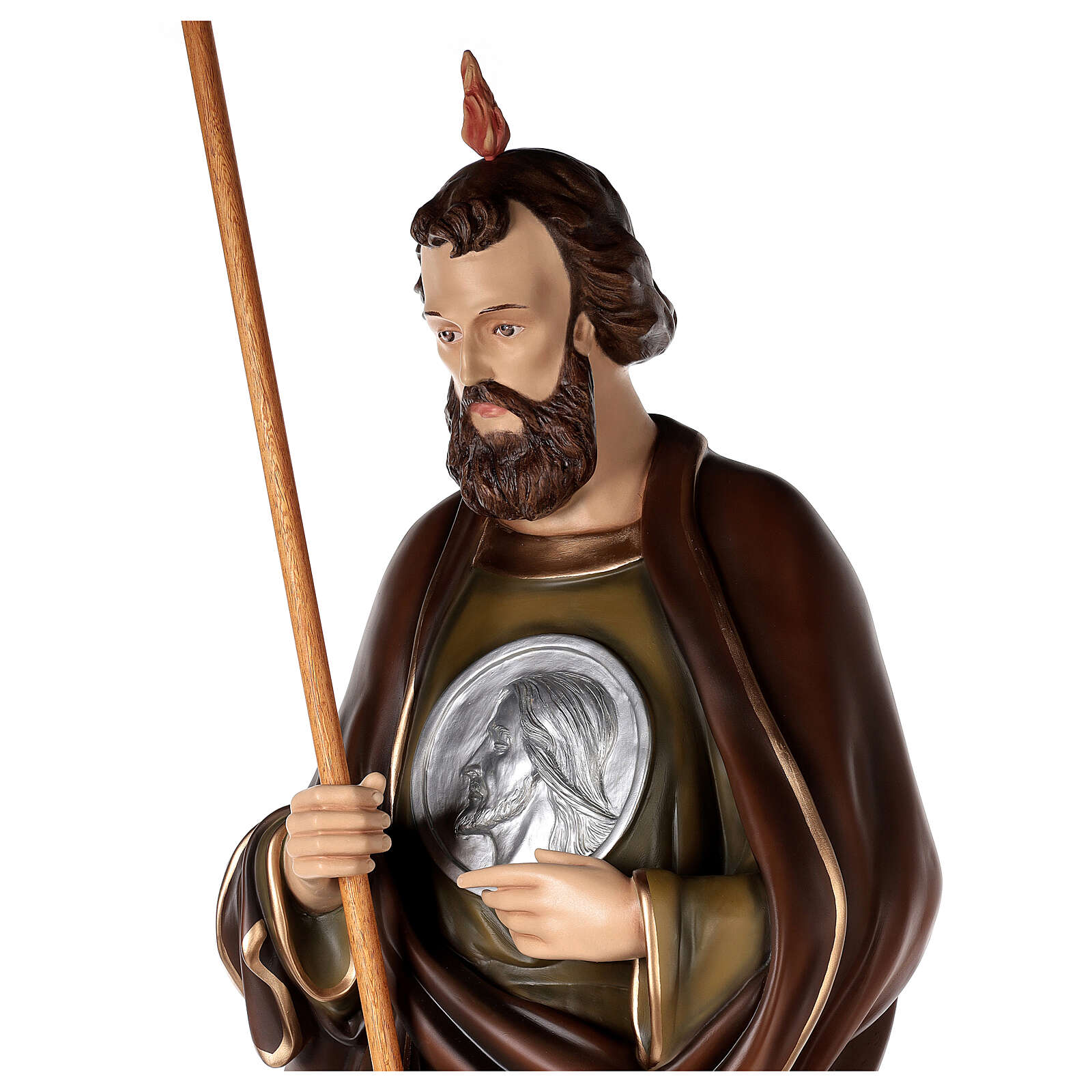 St Jude Thaddée statue fibre de verre 160 cm vente en ligne sur HOLYART