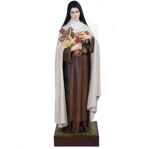 Heiligenfigur Therese Lisieux, Fiberglass 100 cm 2