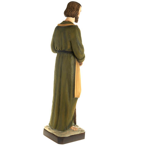 Heiligenfigur Josef der Schreiner, Fiberglass 80 cm 7