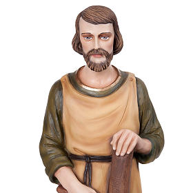 Saint Joseph the Carpenter,  fiberglass statue, 80 cm