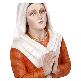Ste Bernadette statue fibre de verre 50 cm