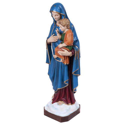 Vierge de la consolation statue fibre de verre 80 cm 3