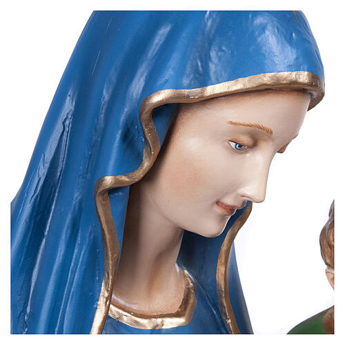 Vierge de la consolation statue fibre de verre 80 cm 5