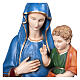 Vierge de la consolation statue fibre de verre 80 cm s2